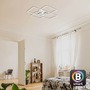Hranatá - BRILO 3515-019 CCT LED stropní svítidlo, 72,4 cm, 50 W, 5500 lm, hliník - BRILO - foto 8