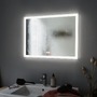 Koupelnová - P 93013 HomeSpa LED zrcadlo s osvětlením Mirra hranaté vyhřívané IP44 80x60 cm 22W WhiteSwitch - PAULMANN - foto 8