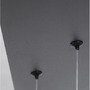 Podélná - NV 9142765 Závěsné svítidlo CORNICE černý hliník a akryl LED 80W 230V 3000K IP20 stmívatelné - NOVA LUCE - foto 8