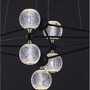 Dekorativní - NV 9695300 Závěsné svítidlo BELINDA černý hliník a akryl LED 41W 230V 3200K IP20 stmívatelné - NOVA LUCE - foto 8