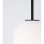 Koule - NV 9624073 Závěsné svítidlo LATO černý kov a opálové sklo E27 1x12W 230V IP20 bez žárovky - NOVA LUCE - foto 8