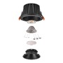 Kruhová - LA 1009939 NUMINOS® XL Stropní vestavné svítidlo, 3000 K, 40°, IP20, kulaté, černé - BIG WHITE (SLV) - foto 8