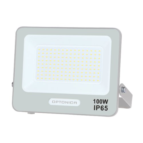 Přisazené reflektory - LED SMD reflektor 100W, IP65, bílé provedení - foto 1