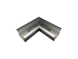 Úchyty, spojky, závěsný materiál - Rohová spojka pro profil RECESSED 2, stříbrná, LP302-COR 