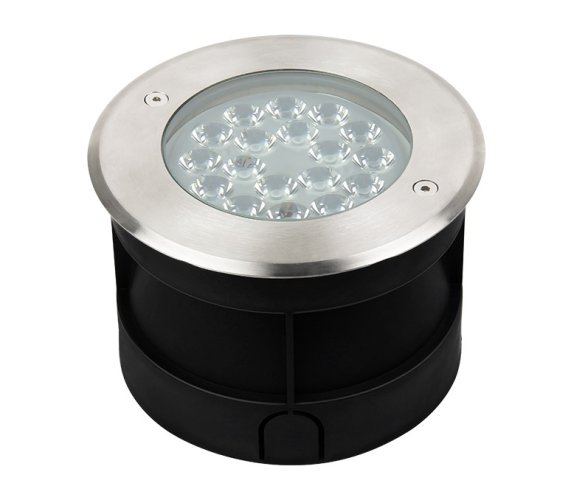 Pozemní svítidla - 9W LED venkovní pojezdové svítidlo RGB+CCT, IP68, DC24V, SYS-RD2, Mi-Light - foto 1