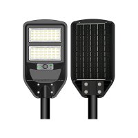 Solární pouliční LED svítidla - LED solární pouliční světlo 8W, IP65, 6000K, 8Ah, dálkové ovládání, OP9145