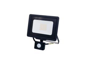 Přisazené reflektory s čidlem - LED SMD reflektor se senzorem City Line 50W, IP65, černé provedení, OP5950