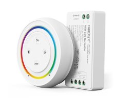 Sety - SET 3 v 1 (RGB / RGBW / RGB+CCT) kanálového ovladače a přijímače, 2.4GHz RF, FUT037SA+, Mi-Light