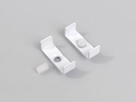 Úchyty, spojky, závěsný materiál - LED svorka LINEA20 bílá, C6940001