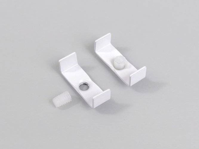 Úchyty, spojky, závěsný materiál - LED svorka LINEA20 bílá, C6940001 - foto 1