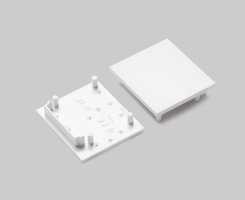 Difuzory a koncovky - Koncovka profilu VARIO30-03, bílá