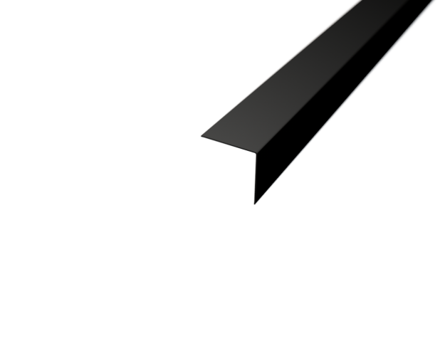 Difuzory a koncovky - Difuzor pro profil CORNER 2 hranatý, černý, LP203-BLACKC - foto 1