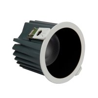 Vestavné svítidla - Voděodolné 9W RGB + CCT antireflexní svítidlo downlight, RF 2.4GHz, COB LED, IP54, FUT079, Mi-Light
