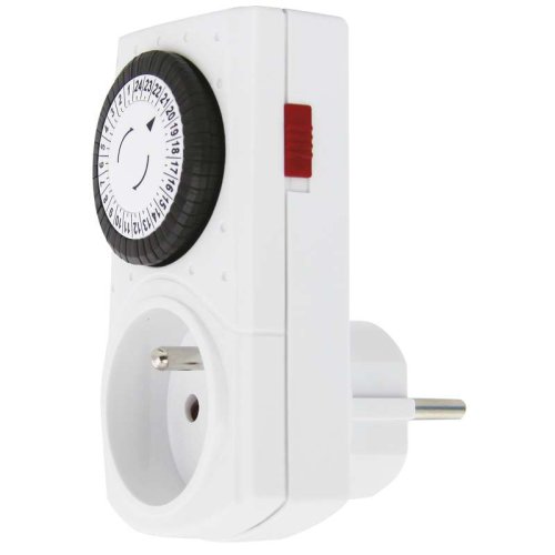 Časové spínače - Časovač - mechanická spínací zásuvka 15FD/3A - foto 1