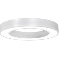 Kruhová - LED stropní svítidlo 80cm, bílé, LED 64W, kulaté, IP20