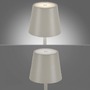 Na stůl - LD 19250-40 EURIA LED stolní lampa lakovaná šedá ochrana proti stříkající vodě na baterie 3000K - LEUCHTEN DIREKT / JUST LIGHT - foto 9