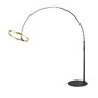 Stojací lampy - LA 1006350 ONE BOW FL stojací lampa černá/mosaz 20 W 1200/1200 lm 2700/3000 K CRI90 140° - BIG WHITE (SLV) - foto 9