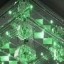 Hranatá - LD 51365-17 KEMAL2.0 LED stropní svítidlo KEMAL 2.0, křišťálové sklo, chrom, teplá bílá, dálkový ovladač RGB+3000K - LEUCHTEN DIREKT / JUST LIGHT - foto 9
