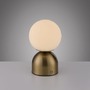 Stolní lampy dekorační - LD 19218-12 Kolekce Schöner Wohnen LED bateriové stolní svítidlo RUDI, zlatá, nabíjecí přes USB, 3000-6000K - JUST LIGHT - foto 9