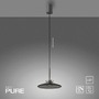 Dekorativní - PN 2191-15 Závěsné svítidlo PURE Moon šedá nastavitelná výška, 2700K - PAUL NEUHAUS - foto 9