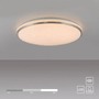 Kruhová - LD 14295-55 LED stropní svítidlo KYLE, ocel, kruhové, stmívatelné, hvězdné nebe, 49 cm, krokově stmívatelné, 3000K - JUST LIGHT - foto 9