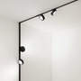 Lištové Magnetic Ego - ILUX 300504 Ego track flat single 09w 3000k on-off - IDEALLUX - foto 9