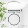 Kruhová - BRILO 3883016 AKCE - Tava A svítidlo LED panel pr.29,3 cm - 11W, 2400lm, energetická třída A, stmívatelné, CCT, bílé - BRILO - foto 9