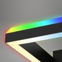 Hranatá - BRILO 3755-015 RGB CCT LED stropní svítidlo, 59,7 cm, 44 W, 4400 lm, černá - BRILO - foto 9