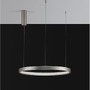 Kruhová - NV 9345618 Závěsné svítidlo PERRINE šampaň stříbrný hliník a akryl LED 42W 230V 3000K IP20 stmívatelné - NOVA LUCE - foto 9