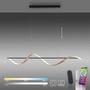 Podélná - PN 2385-13 Paul Neuhaus LED závěsné svítidlo Q-SWING antracit matná mosaz Smart Home ZigBee 2700-5000K - PAUL NEUHAUS - foto 9