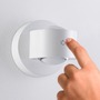 Nepřímé osvětlení - P 71291 LED nabíjecí nástěnné svítidlo Zorik IP44 stmívatelné 2700K 100mm 2x1,1W bílá - PAULMANN - foto 9