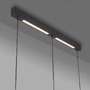 Vícečetná - LD 11792-18 Kolekce Schöner Wohnen závěsné svítidlo DANTE, černá, 3-ramenné, ovládání vypínačem, 3000K - JUST LIGHT - foto 9