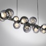 Podélná - PN 2557-15 LED závěsné svítidlo PURE E-Popup elektrické 2700-5000K platina / kouřová / satin - PAUL NEUHAUS - foto 9
