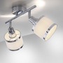 Bodová - LD 15372-17 ACCOR LED stropní svítidlo 2 ramenné lesklý chrom otočné do interiéru - LEUCHTEN DIREKT / JUST LIGHT - foto 9