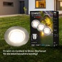 Connect To Shine - BRI 3915032 CONNECT TO SHINE prodlužovací sada Padouk 3ks LED zapuštěných svítidel do země, IP67 - BRILONER - foto 9