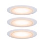 Koupelnová - P 99942 Premium vestavná svítidla sada LED Suon WarmDim 2000-2700K 3x6,5W 230 V saténové - PAULMANN - foto 9