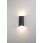 Nástěnná - LA 1002505 Svítidlo nástěnné VILUA UP/DOWN IP54 LED 16W 3000K 784lm antracit - BIG WHITE (SLV) - foto 9