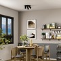 Bodová - IMPR 348256 Deko-Light stropní přisazené svítidlo Can Tilt kulaté, 3x 7,5 W GU10, černá - foto 9