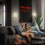 Nepřímé osvětlení - BRI 3889012 Taro nástěnné svítidlo - 2,5W, 100lm, bezdrátové, LED, s pohybové čidlo, matný nikl - BRILONER - foto 9