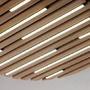 Kruhová - PN 6421-79 LED nástěnné a stropní svítidlo Q-AKUSTIK dřevo, přírodní Smarthome ZigBee 2700-5000K - PAUL NEUHAUS - foto 9