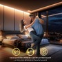 Pracovní osvětlení - BRI 2156224 Pimp Your Stripe prodlužovací sada LED Strip 4m, teplá bílá, zkratitelná, On/Off - BRILONER - foto 9