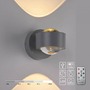 Nepřímé osvětlení - LD 19330-21 LED nástěnné svítidlo na baterie AKKU-CHIA, stříbrná, 3000K - JUST LIGHT - foto 9