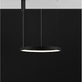 Kruhová - NV 9345616 Závěsné svítidlo PERRINE černý hliník a akryl LED 42W 230V 3000K IP20 stmívatelné - NOVA LUCE - foto 9