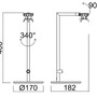 Stolní lampy dekorační - IMPR 346089 Deko-Light stolní lampa Can Tilt základna, 1x 7,5 W GU10, černá - foto 9