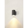 Nástěnná - LA 1003440 ENOLA ROUND L single Outdoor, nástěnné LED svítidlo, antracitové, CCT 3000/4000K - BIG WHITE (SLV) - foto 9