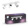 Bodová - PH 8720169318137 Hue 50623/31/P7 Hue WACA Argenta bodové LED svítidlo GU10 3x5,7W 350lm 2000-6500K RGB IP20 bílá - PHILIPS - foto 9