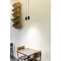 Vícečetná - LA 1006433 ASTO TUBE závěsné svítidlo, GU10, délka závěsu 250 cm, max. 2x 10 W, černá - BIG WHITE (SLV) - foto 9