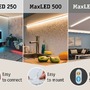 Hlavní osvětlení - P 71050 MaxLED 1000 LED Strip Full-Line COB samostatný pásek 2,5m 30W 528LEDs/m 2700K - PAULMANN - foto 9