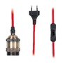 Subtilní - P 79770 Závěsné svítidlo Neordic Eldar vč. zástrčky E27 max. 1x20W červená/leštěná - PAULMANN - foto 9