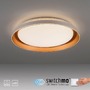 Kruhová - LD 14368-60 SATI LED stropní svítidlo matná mosaz paměťová funkce krokově stmívatelné 3000K - JUST LIGHT - foto 9